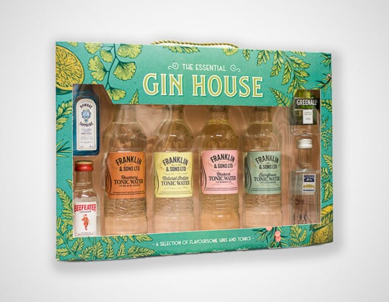 The Essential Gin House Gift Set Packaging