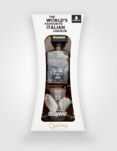 Guylian & Disaronno gift set packaging