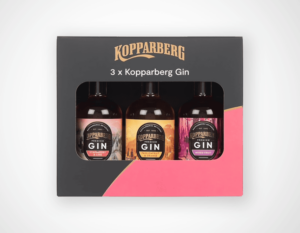 Kopparberg gin packaging