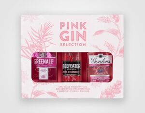 Pink Gin Selection gift set packaging