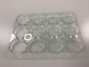 Vacuum forming clear tray
